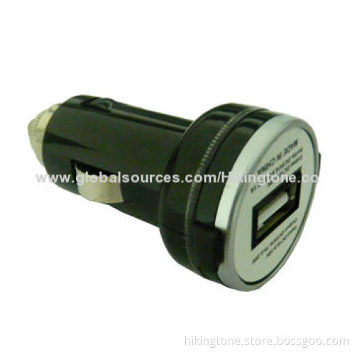 Car Charger for iPhone, Multiple Selection, 1/2.1/1+1A Output Current